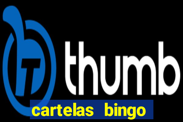 cartelas bingo bingo de palavras para imprimir